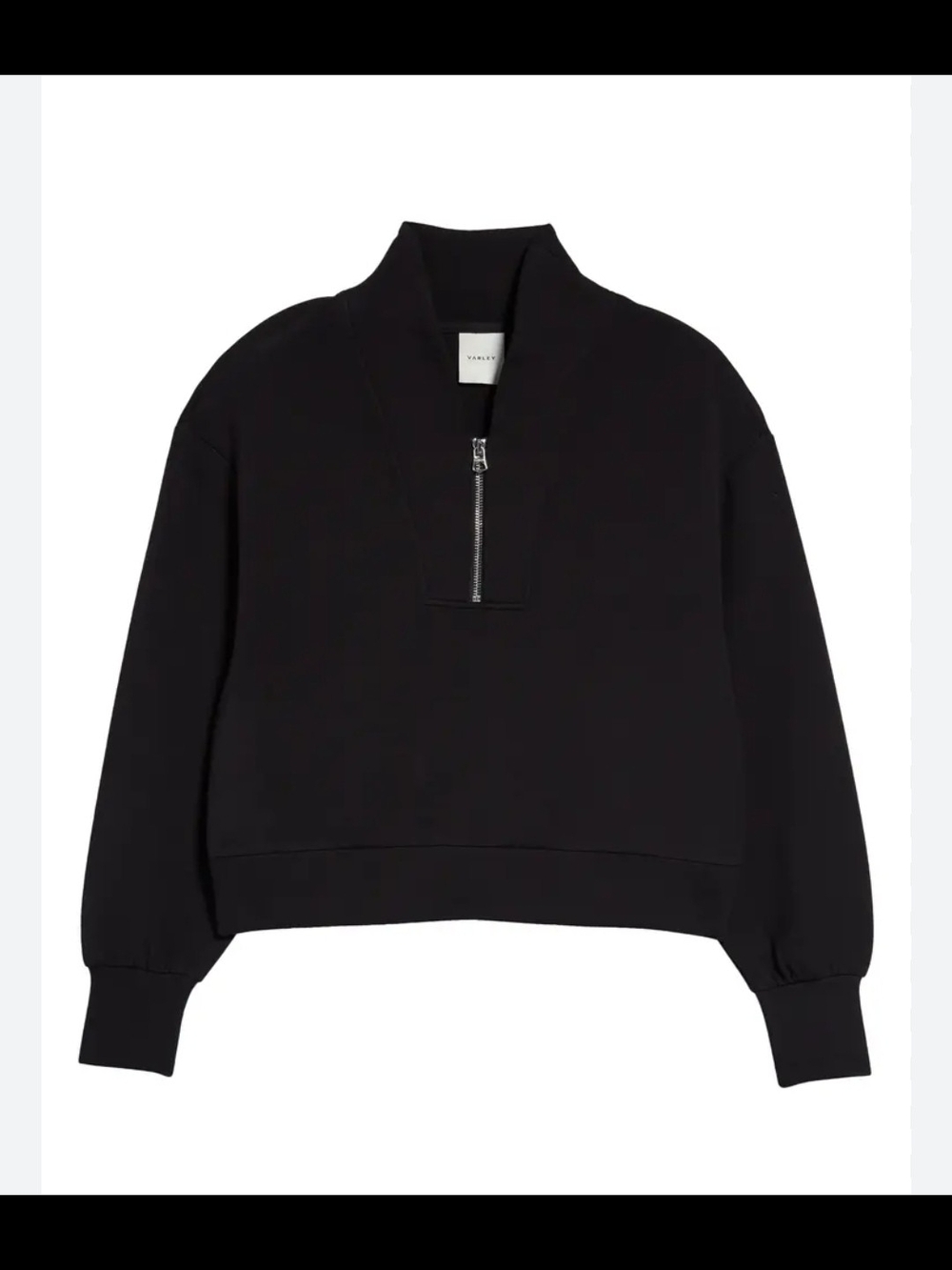 Varley | Black Crewneck Sweatshirt
